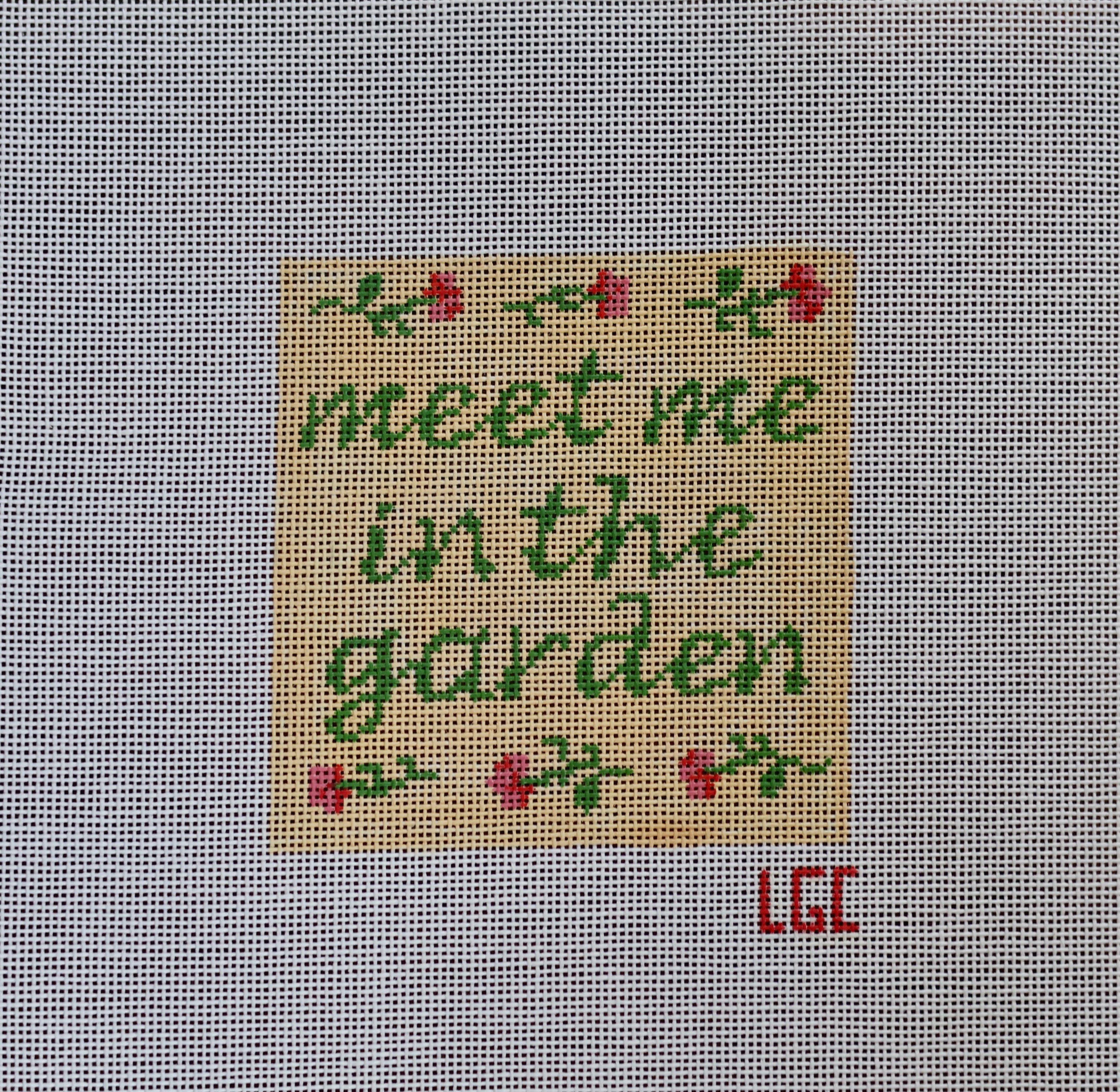 Meet Me in the Garden Canvas