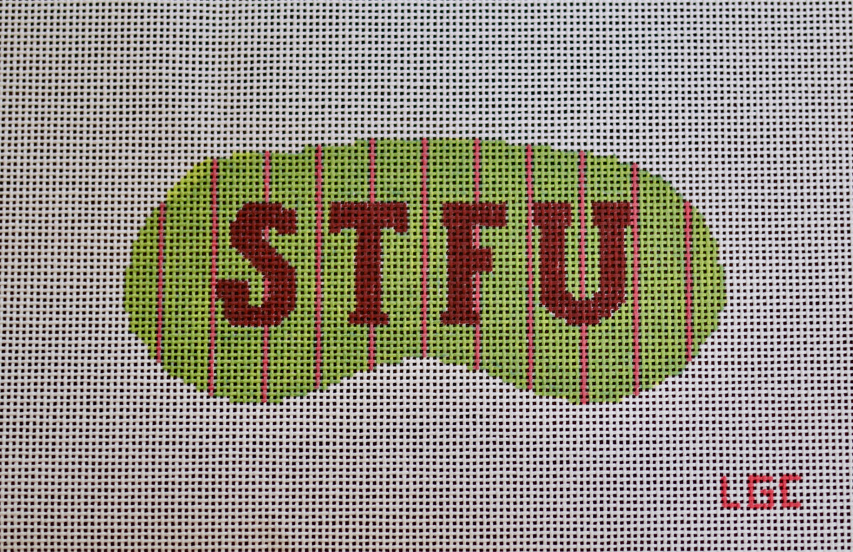 STFU Sleep Mask Canvas