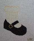 Mini Mary Jane Stocking Canvas
