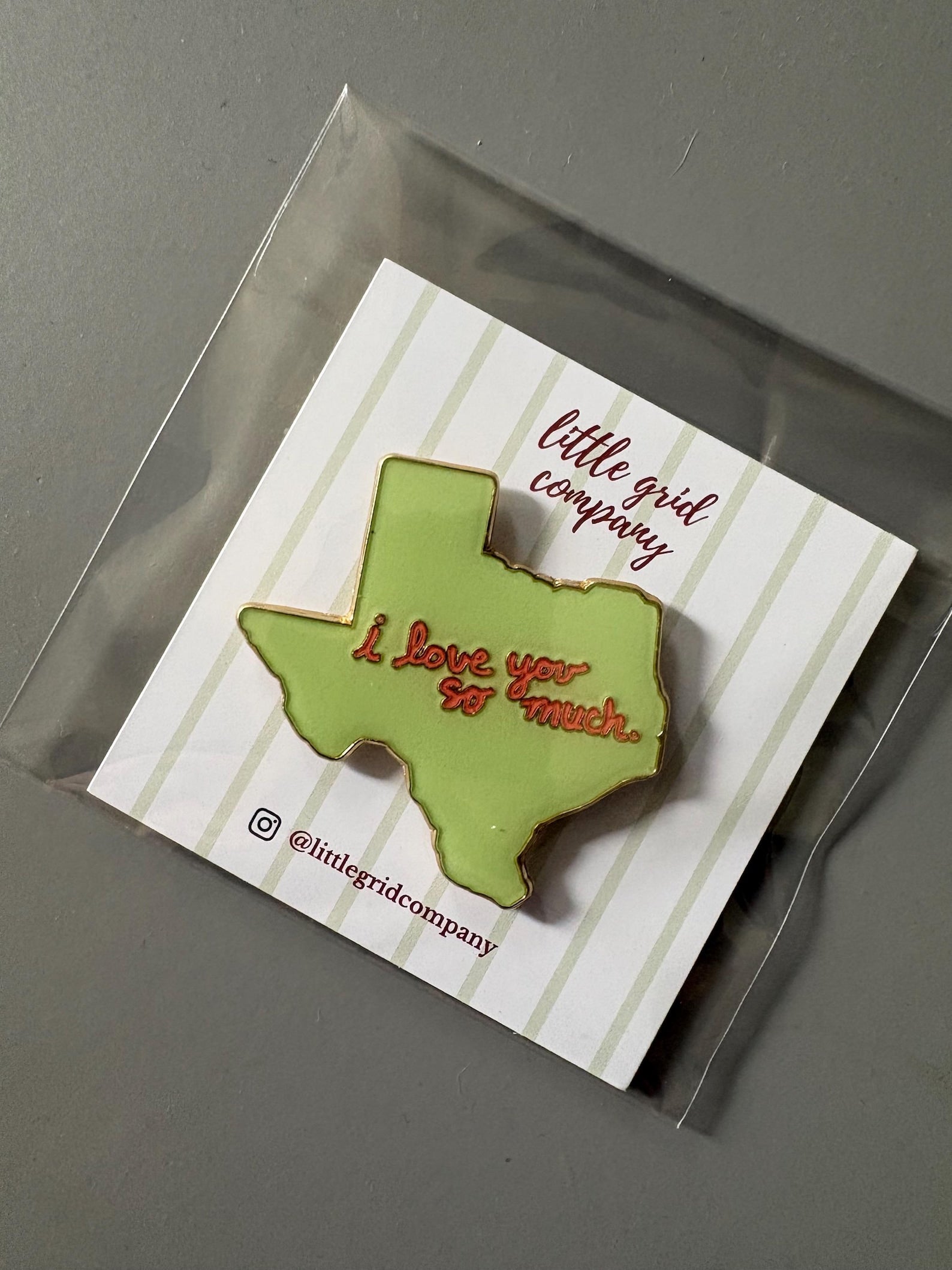 I Love You So Much Austin Texas South Congress Needle Minder